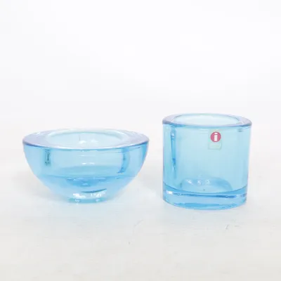 Bougeoir  (Bleu) de Iittala