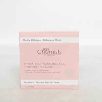 Masque pour les yeux (Hydrating Hyaluronic Acid Hydrogel Eye Mask) de Skin Chemists London