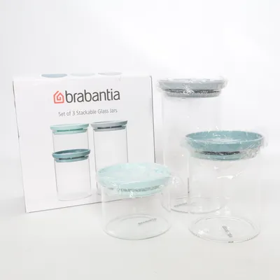 Dåse (Transparent, Turkis) fra Brabantia