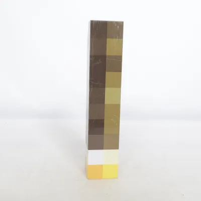 Veilleuse (Marron, Jaune, Blanc) de Minecraft