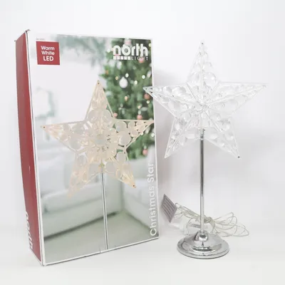 Christmas star (Silver, Transparent) from North Light