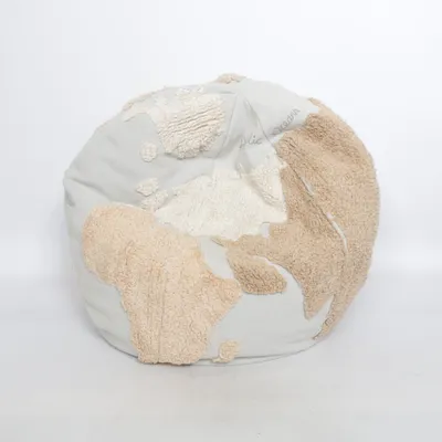 Fauteuil pouf (Beige, Blanc) de Pacific