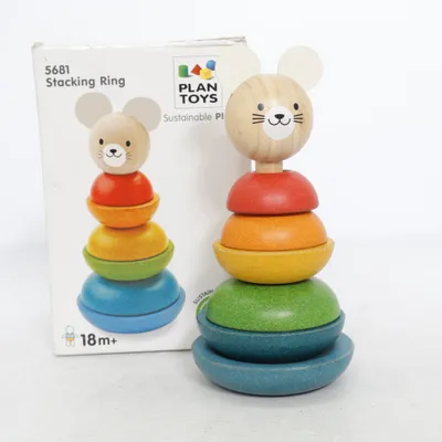 Aktivitetslegetøj (Stacking Ring) fra PlanToys