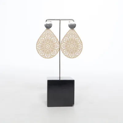 Oorbellen (Beige) Onbekend materiaal