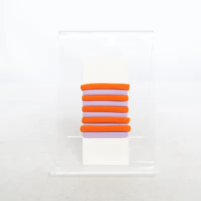Élastique pour cheveux (Orange, Violet) de Arket