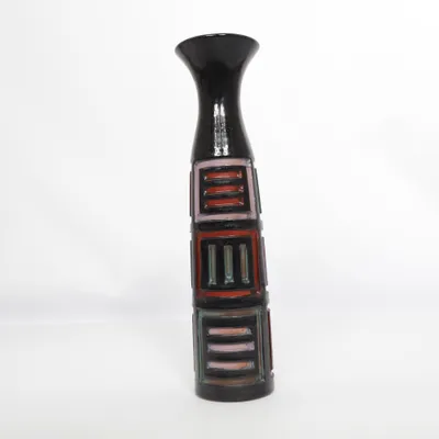 Vase (Black, Multicolored) from Gabriel