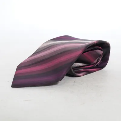 Tie (Purple, Gray) from 8Th Avenue Polyester