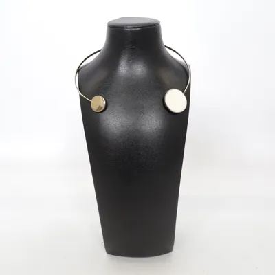 Halsband (Grön, Flerfärgad) Okänd metall