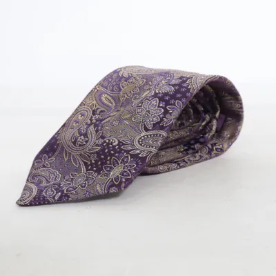 Stropdas (Lila) van Brioni Zijde