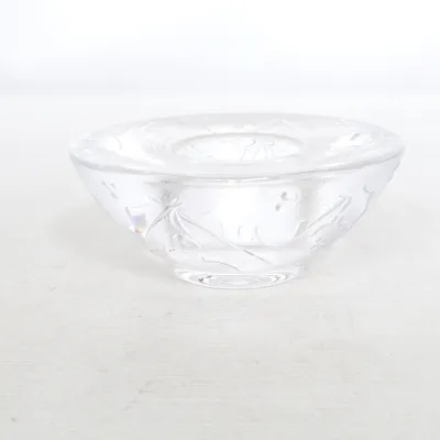 Teelichthalter (Transparent) von Orrefors