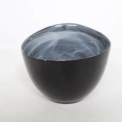 Djup tallrik (Grå, Vit) från Sea Glasbruk