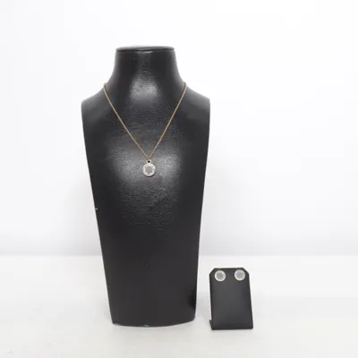 Schmuckset (Gold, Schwarz) von Marc by Marc Jacobs Unbekanntes Metall