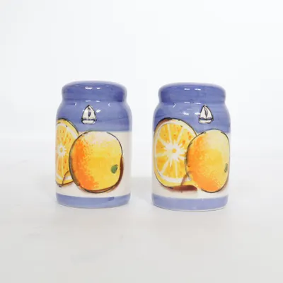 Salières et poivrières (Bleu, Blanc, Jaune)