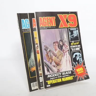 Seriealbum från Agent X9