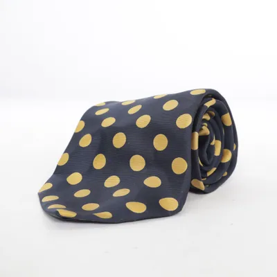 Tie (Blue, Beige) from Leonardo Strelli Silk