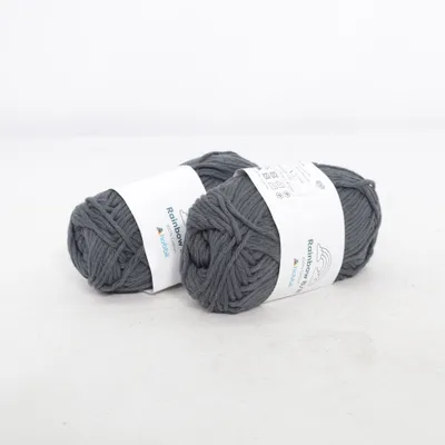 Yarn (Rainbow 8/8) from Hobbii Cotton