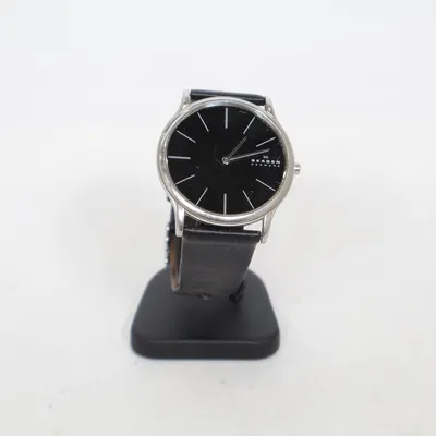 Armbandsur (Svart, Silverfärgad) från Skagen