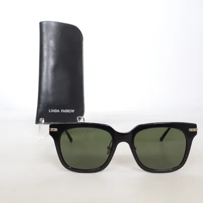 Sunglasses (Black) from Linda Farrow