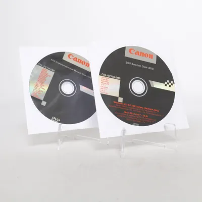 Software (EOS Solution Disk v29.0) from Canon