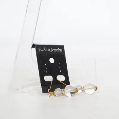 Örhängen (Guldfärgad, Transparent) från Fashion Jewelry Okänd metall