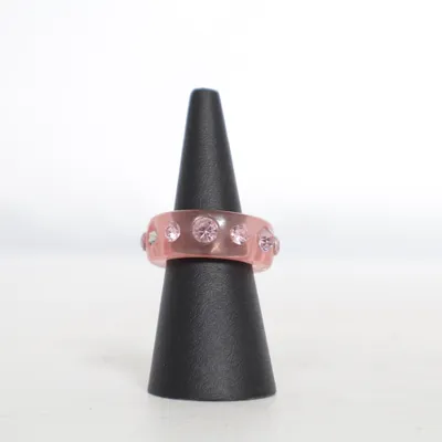 Ring (Roze) Plastic