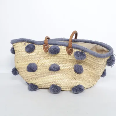 Strandtaske (Beige, Grå)