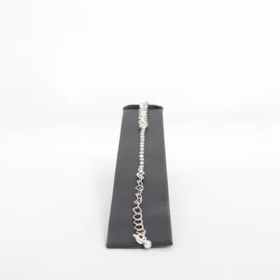 Fotlänk (Silverfärgad) Okänd metall