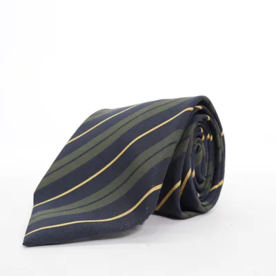 Tie (Blue, Green, Yellow) from Atkinsons Silk, Wool