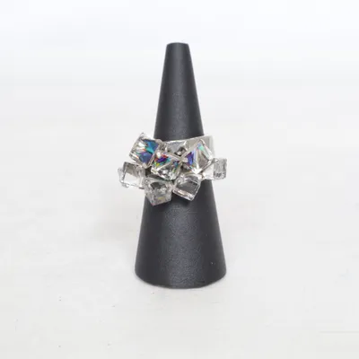 Bague (Argent, Transparent) de Swatch Métal inconnu