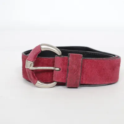 Bälte (Röd) från Vintage Skinn