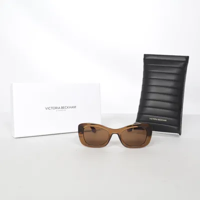 Sunglasses (Brown) from Victoria Beckham