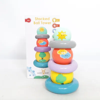 Aktivitetsleksak (Stacked Ball Tower) från Happy Baby