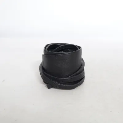 Ceinture (Vibs Leather Tie Waist Belt) de Pieces Accessories Cuir