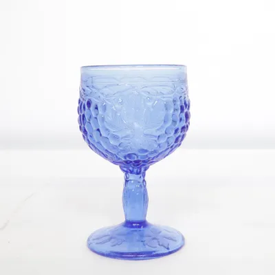 Wijnglas (Blauw)