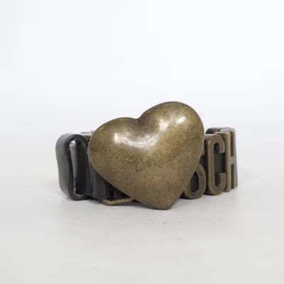 Bælte (Sort) fra Love Moschino Læder