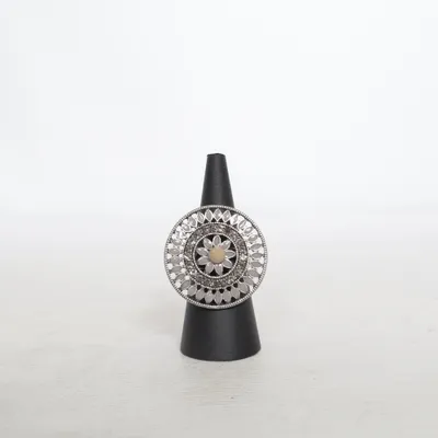 Ring (Grå, Pink) Ukendt metal
