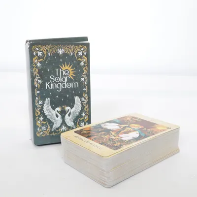 Tarot cards (Green, Multicolored)