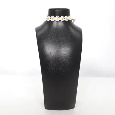 Choker (Wit, Geel) Onbekend materiaal