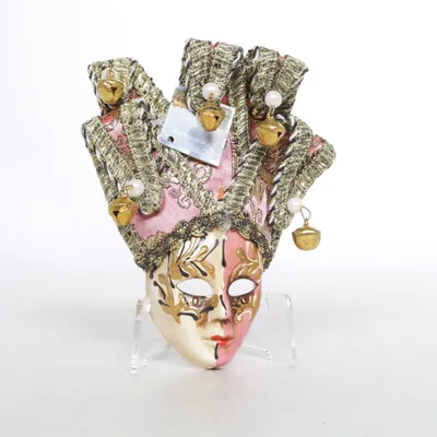 Masque de déguisement (Rose, Multicolore)
