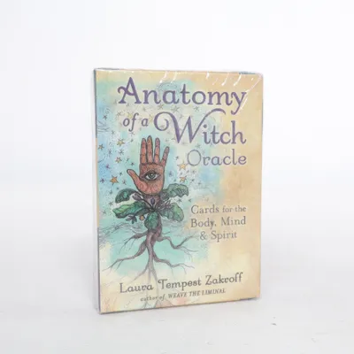 Cartes de tarot (Anatomy of a Witch Oracle, Anatomy of a Witch, Laura Tempest Zakroff, oracle cards, oracle deck, oracle card deck, witch oracle, witch cards, witchcraft, witchy, witchy aesthetic, witchcore, modern witch, eclectic witch, spiritual cards, divination cards, divination deck, card reading, oracle reading, intuitive reading, guidance cards, wisdom cards, intuition cards, body mind spirit, body mind soul, mind body spirit, holistic wellness, spiritual wellness, self discovery, self reflection, inner wisdom, inner guidance, personal growth, self awareness, introspection, mindfulness, meditation, journaling, shadow work, inner work, spiritual journey, spiritual awakening, consciousness, higher self, soul journey, self care, ritual, spiritual ritual, daily ritual, intention setting, manifestation, affirmation, grounding, energy work, energy healing, metaphysical, metaphysical cards, esoteric, esoteric cards, occult, occult aesthetic, mystic, mystical, mysticism, modern mysticism, magic, magical, magical aesthetic, folk magic, natural magic, spirituality, spiritual practice, sacred, sacred feminine, feminine energy, empowerment, hand symbol, mystical hand, palmistry aesthetic, third eye, all seeing eye, eye symbol, roots, botanical, botanical aesthetic, nature, earth energy, celestial, celestial aesthetic, stars, cosmic, cosmic aesthetic, ethereal, dreamy, surreal, fantasy, fantasy aesthetic, boho, bohemian, hippie, alternative, alternative spirituality, gothic, gothic aesthetic, dark academia, light academia, cottagecore, fairycore, witchcore aesthetic, occultcore, whimsigoth, whimsigothic, whimsigoth aesthetic, 90s witch aesthetic, vintage mystical, retro mystical, illustrated cards, art cards, collectible cards, collector deck, collectible oracle deck, beautiful card deck, aesthetic card deck, spiritual gift, witch gift, witchy gift, mystical gift, metaphysical gift, meditation gift, yoga gift, wellness gift, unique gift, gift idea, sealed deck, unopened deck, new oracle cards, tarot alternative, tarot lover, oracle collector, tarot collector, card collector, yoga, meditation, wellness, holistic lifestyle, TikTok, TikTok trending, WitchTok, SpiritualTok, TarotTok, BookTok, viral, viral oracle cards, trending oracle deck, Pinterest aesthetic, Instagram aesthetic, Tumblr aesthetic, mystical aesthetic, spiritual aesthetic, alternative aesthetic, magic aesthetic)
