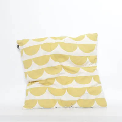 Coussin décoratif (Jaune, Blanc) de Eight Mood Coton