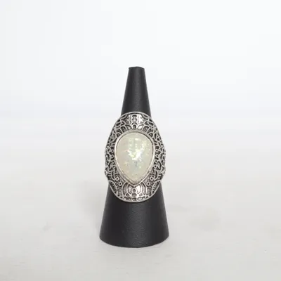Ring (Zilver, Wit) Onbekend materiaal