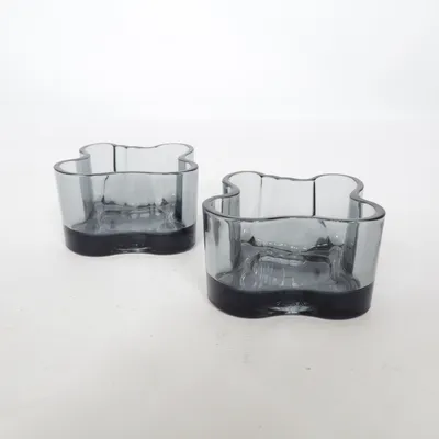 Lyslygte (Transparent, Blå) fra Iittala