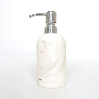 Soap dispenser (White, Beige) from Marble