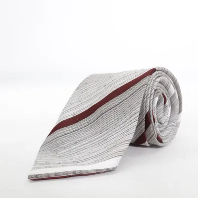 Stropdas (Grijs, Rood, Wit) van Atlas Design Polyester