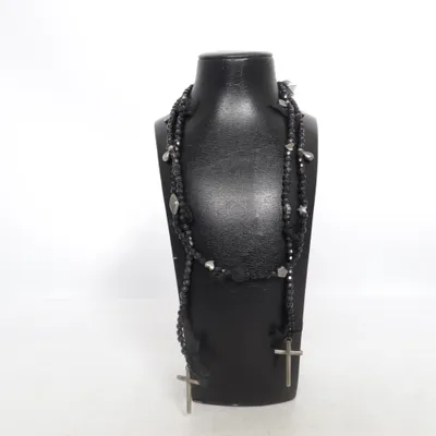 Necklace (Black) from OXXO Unknown metal