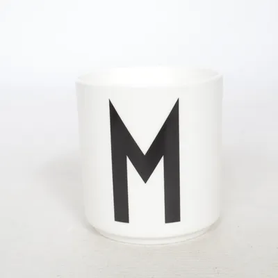Mok (Wit, Zwart) van Design Letters