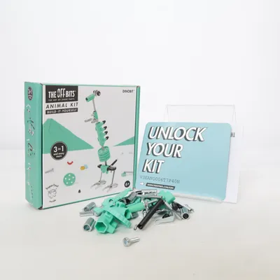 Bouwset (Zilver, Groen) van The Off Bits