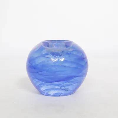 Waxinelichthouder (Blauw) van Kosta Boda