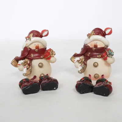 Juldekoration (Röd, Vit)